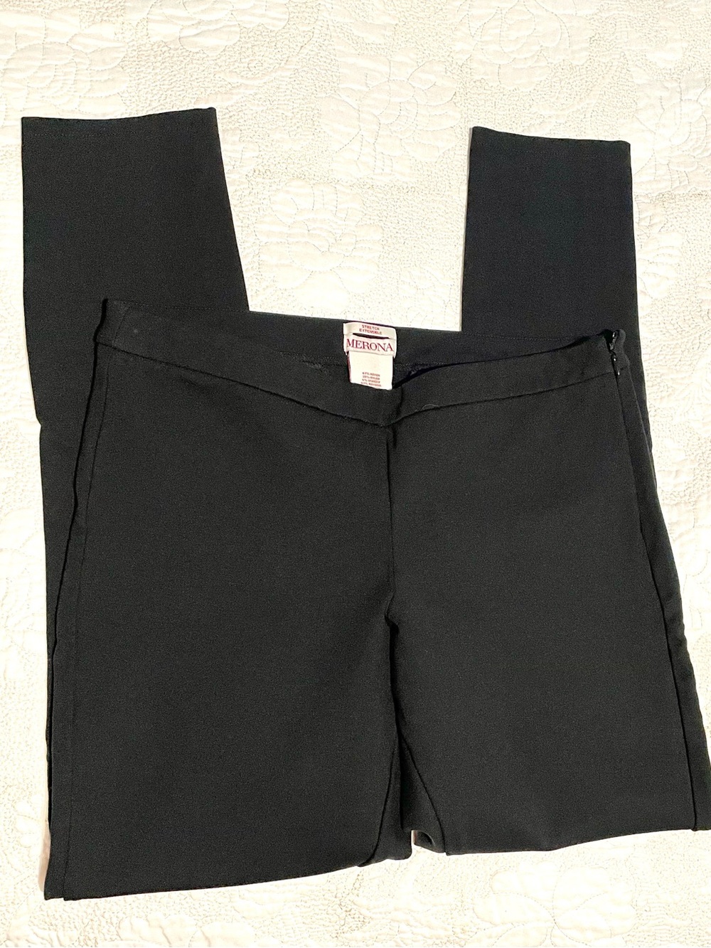 Merona Black Stretch Waistband Dress Pants